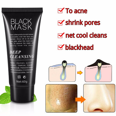 Whitening Cream Face Suction Black Mask