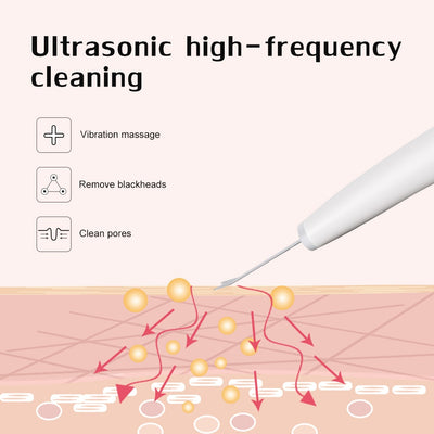 Ultrasonic Skin Scrubber Facial Cleanser