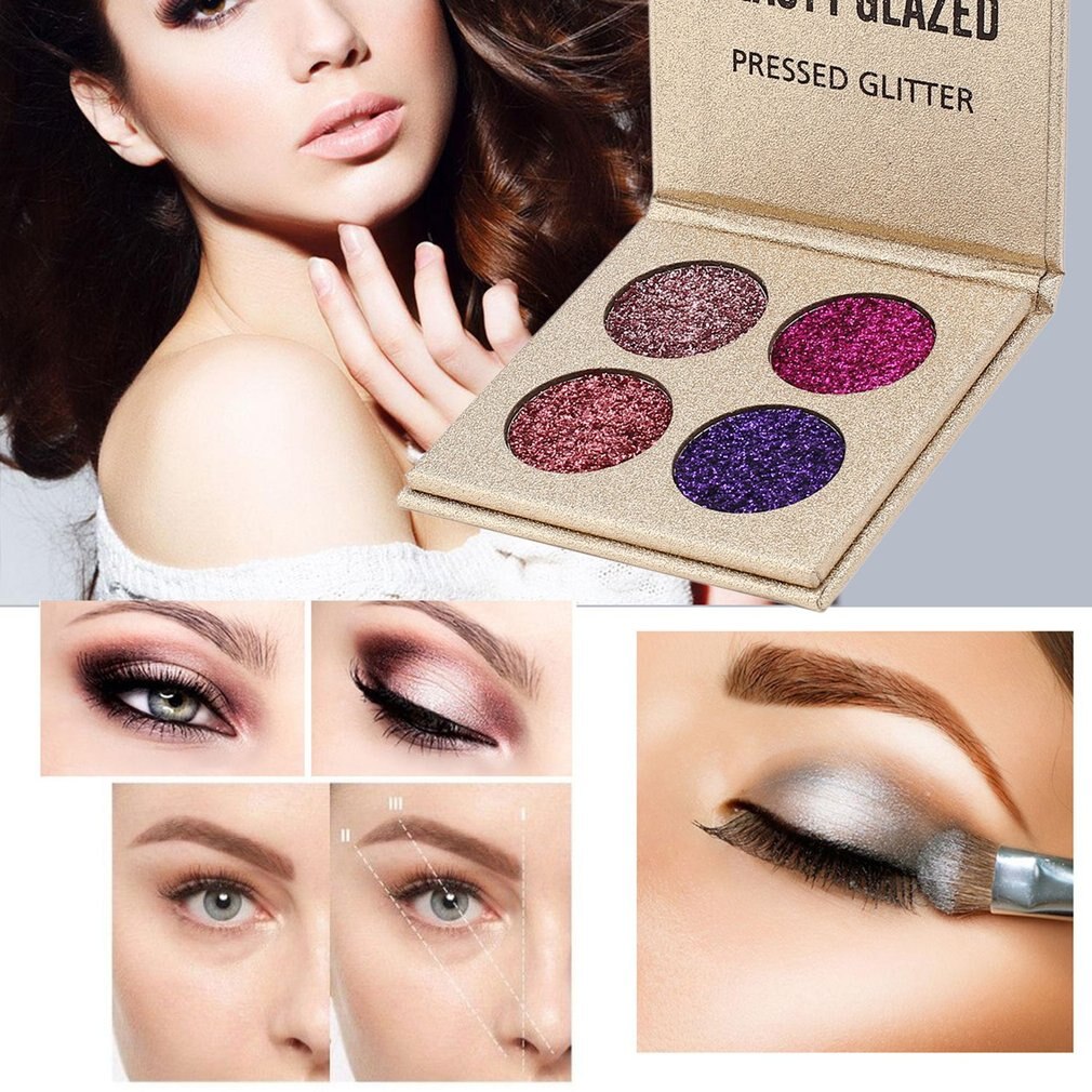 Shimmer Glitter Matte Eyeshadow Pallete