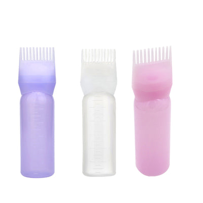 Hair Dye Bottle With Applicator Brush