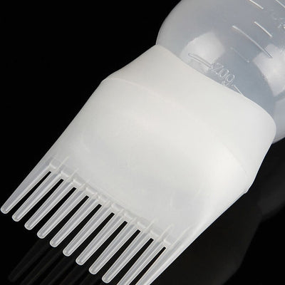 Hair Dye Bottle With Applicator Brush