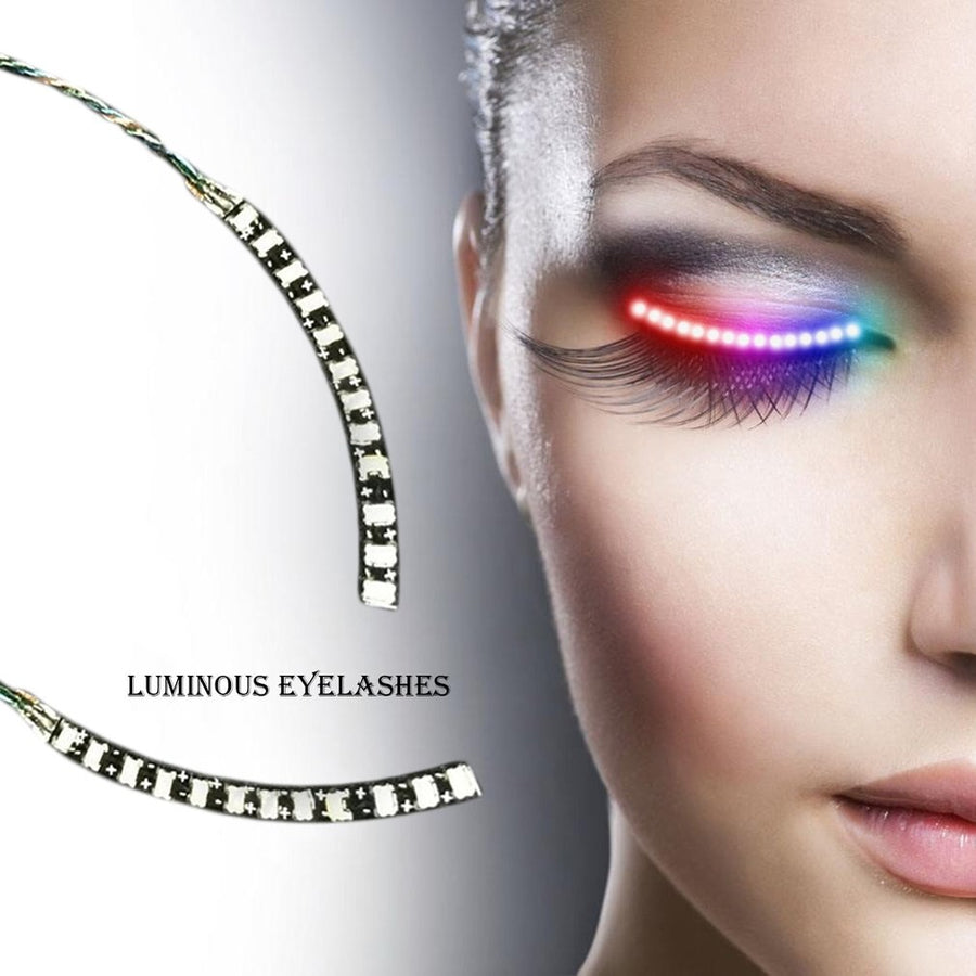 LED Lashes Waterproof Luminous Eyelashes