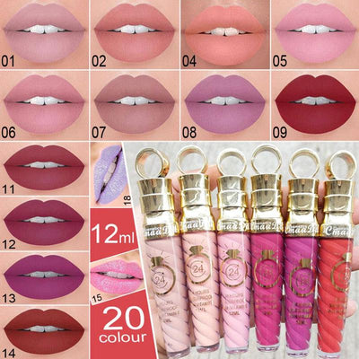 Threaded tube shaped Lipstick Waterproo