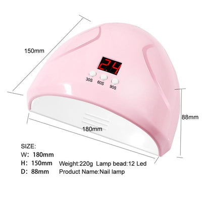 Smart Quick-Dry Induction Nail Lamp