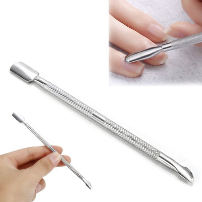 Steel Cuticle Pusher Spoon Remover