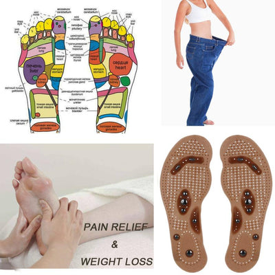 Magnetic Insole Foot Massager Pad