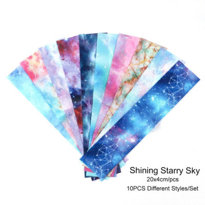 Sky sticker magic star nail applique