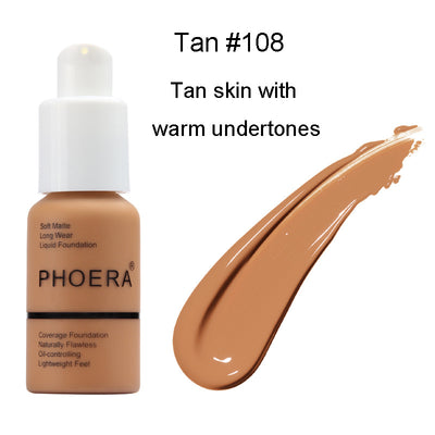 Oil Control Concealer Liquid Foundation