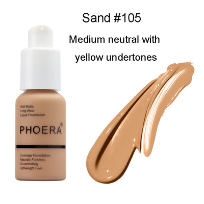 Oil Control Concealer Liquid Foundation