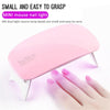 Portable Mini LED Lamp Nail Dryer