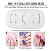 Portable Mini LED Lamp Nail Dryer