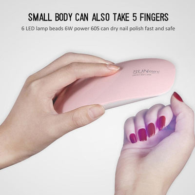 Portable Mini LED Lamp Nail Dryer