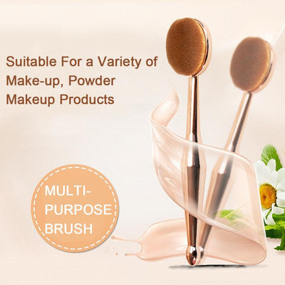 New Makeup Foundation Oval Brushes