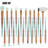 Diamond Shape Rainbow Handle Brushes