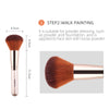 Foundation concealer Eye shadow brush