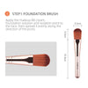 Foundation concealer Eye shadow brush