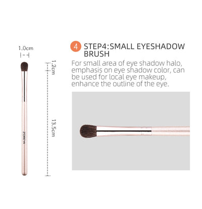 Foundation concealer Eye shadow brush