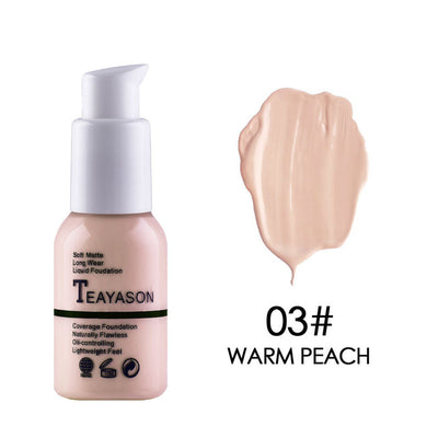 Waterproof liquid foundation concealer