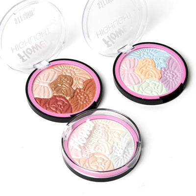 Polarizing repair powder brightening concealer