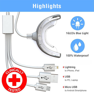 Portable Tooth Whitening Device USB